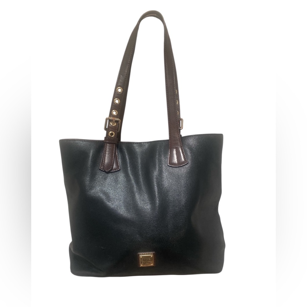 Dooney & Bourke Black and Brown Tote Bag GUC